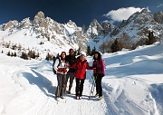 Salita dai Fondo di Schilpario al Passo Campelli (1892 m) e al Monte Campioncino (2100 m.) il 10 febbraio 2013 - FOTOGALLERY